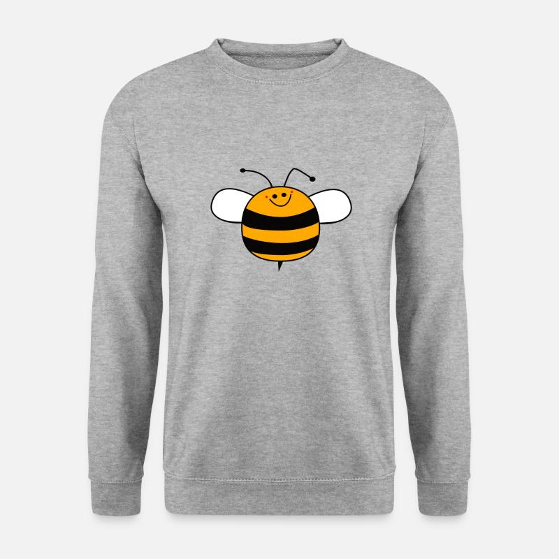 Bee Mine? - Unisex Pullover - Weißgrau meliert