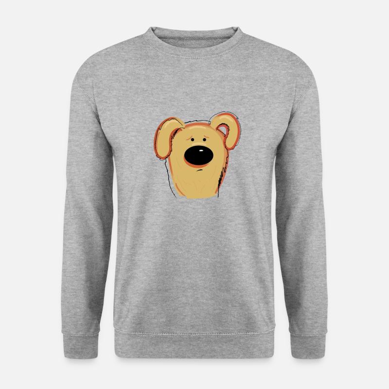 Laika - Unisex Pullover - Weißgrau meliert