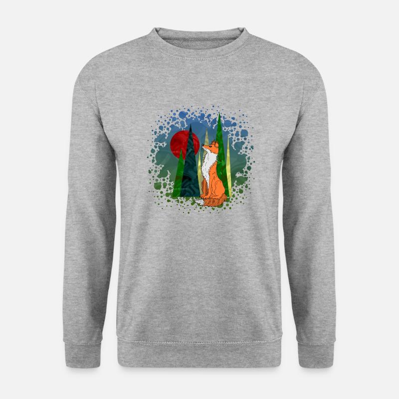 fox - Unisex Sweatshirt - salt & pepper