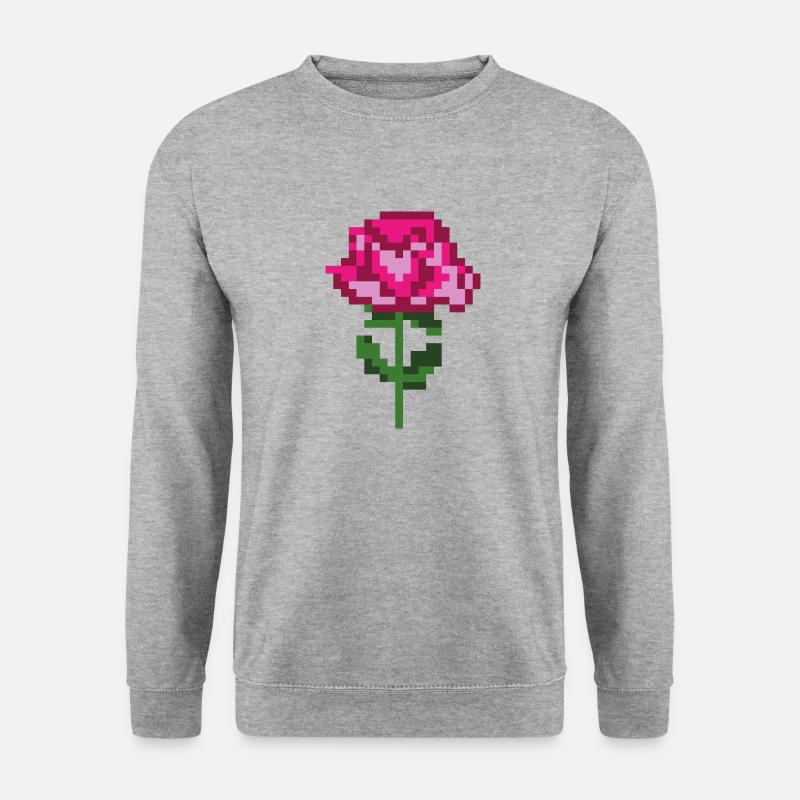 stieg zum Mexikaner - Unisex Pullover - Weißgrau meliert