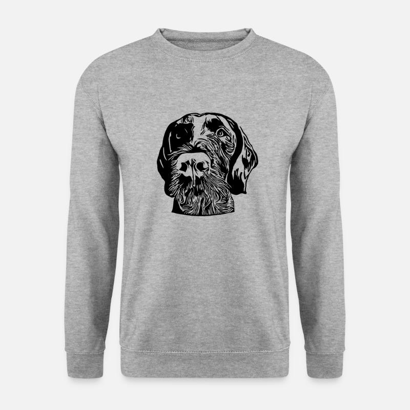 German Wirehaired Pointer - Unisex Sweatshirt - salt & pepper