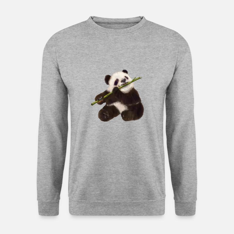 Paddy Panda - Unisex Sweatshirt - salt & pepper