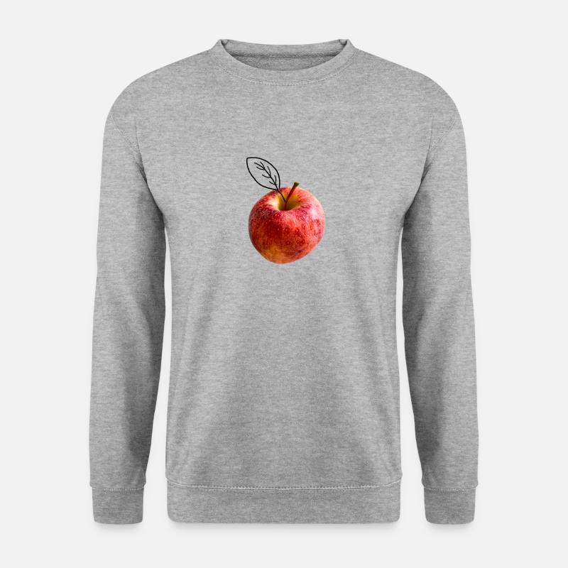 Apple leaf - Unisex Sweatshirt - salt & pepper