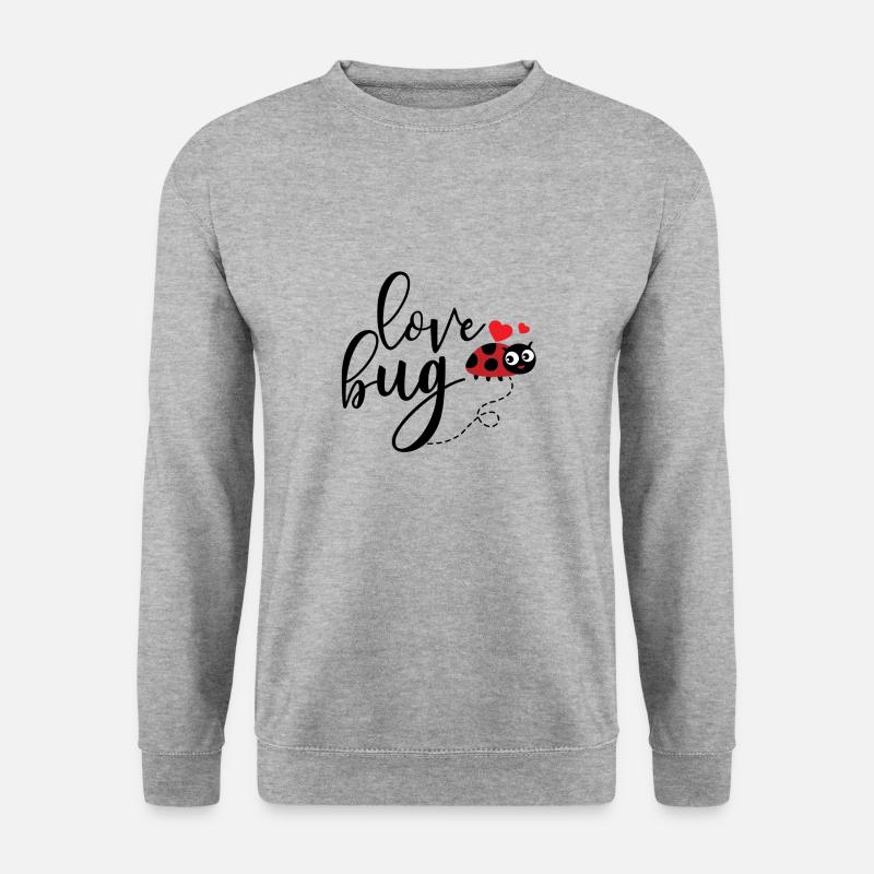 Love bug - Unisex Sweatshirt - salt & pepper