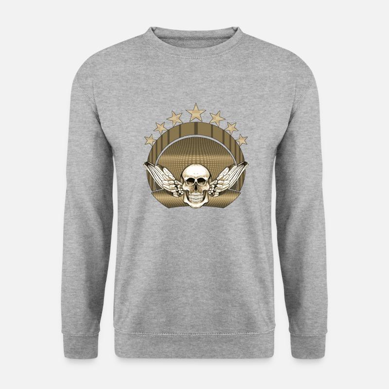 Skull - Unisex Sweatshirt - salt & pepper