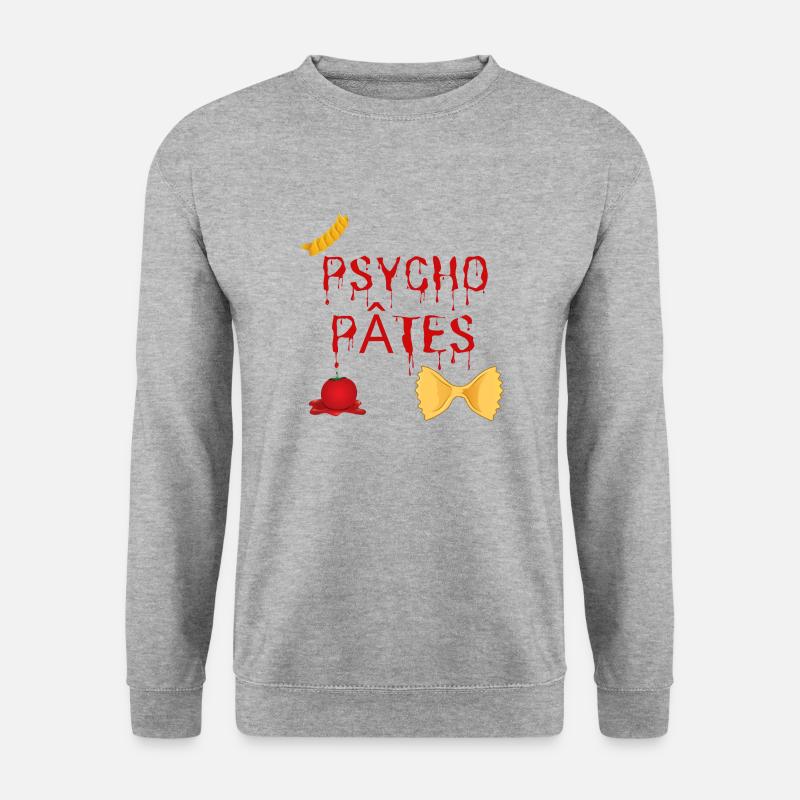 Psychopathen - Unisex Pullover - Weißgrau meliert