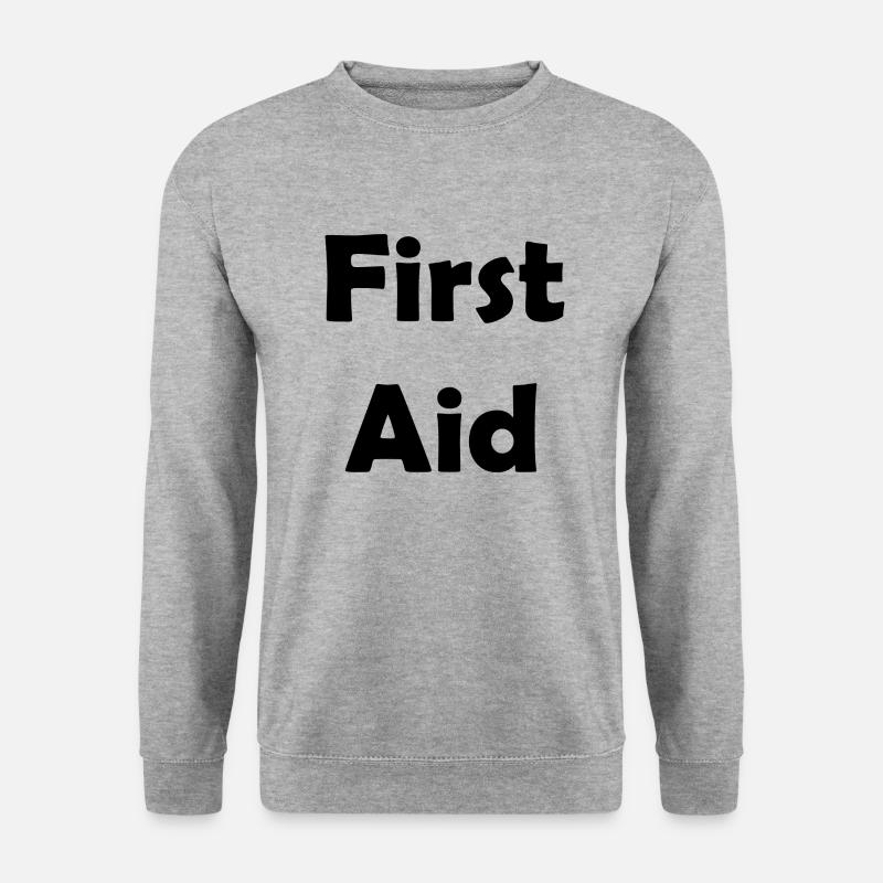 First Aid - Unisex Sweatshirt - salt & pepper