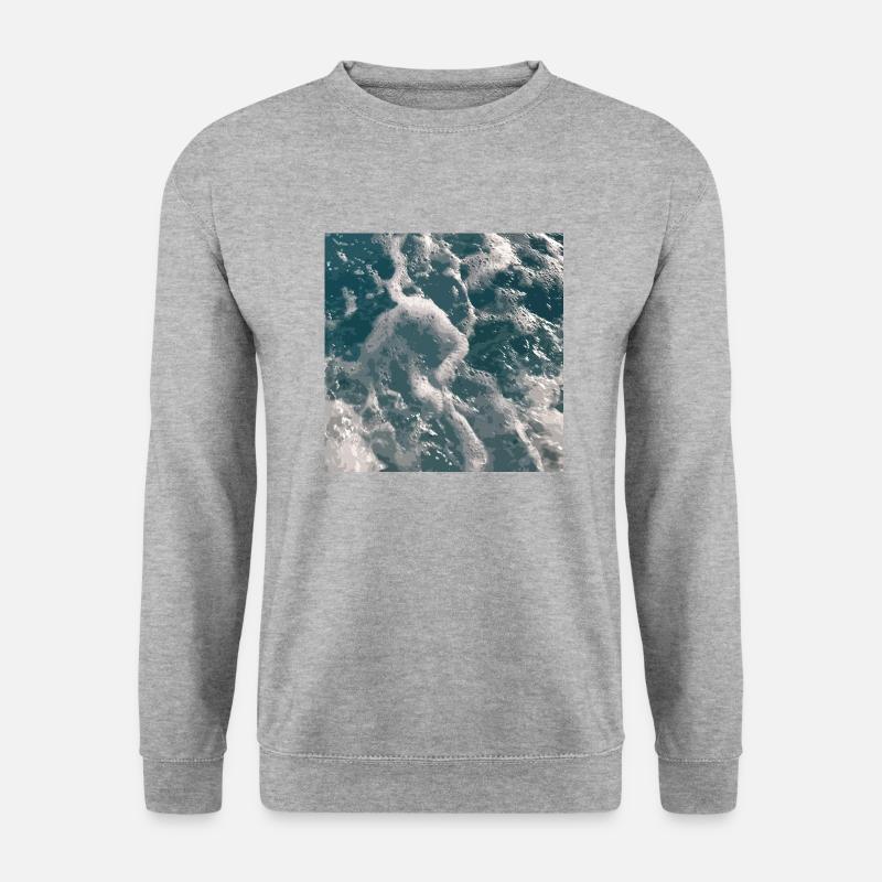 Tonic Water - Unisex Pullover - Weißgrau meliert