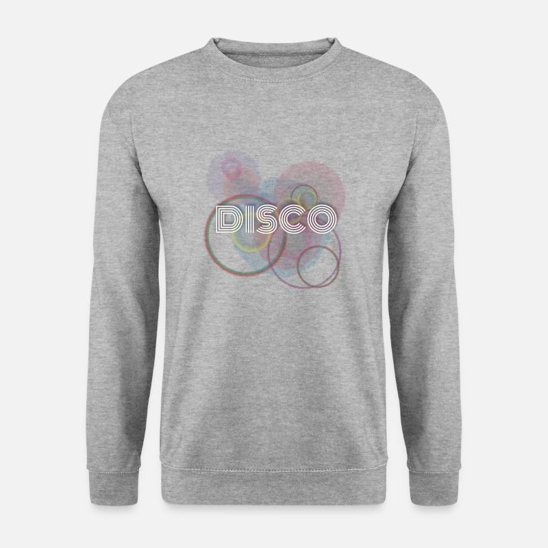 Datenträger - Unisex Pullover - Weißgrau meliert