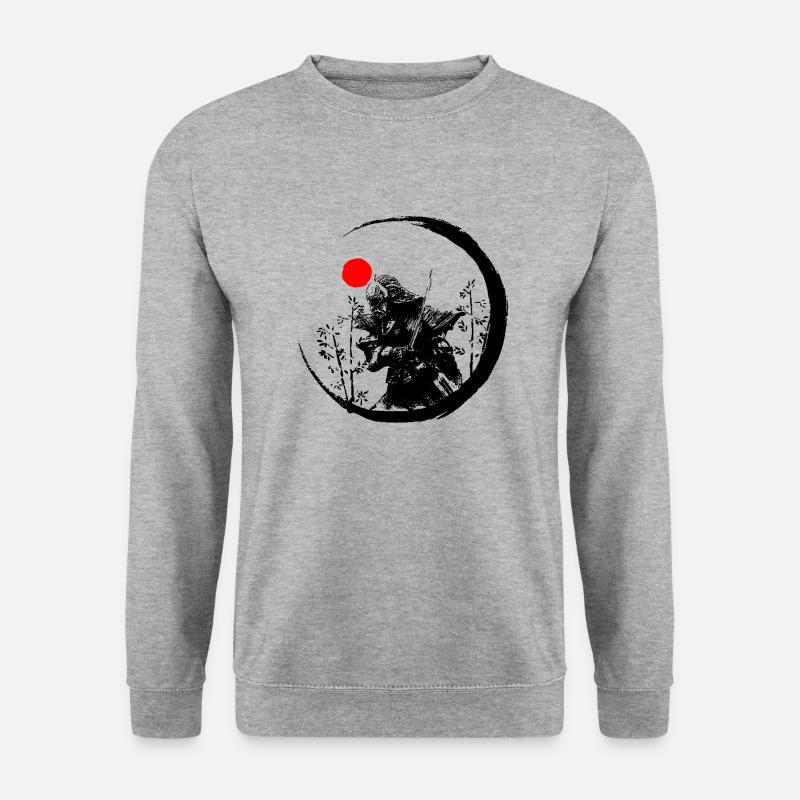 samurai 2 - Unisex Sweatshirt - salt & pepper