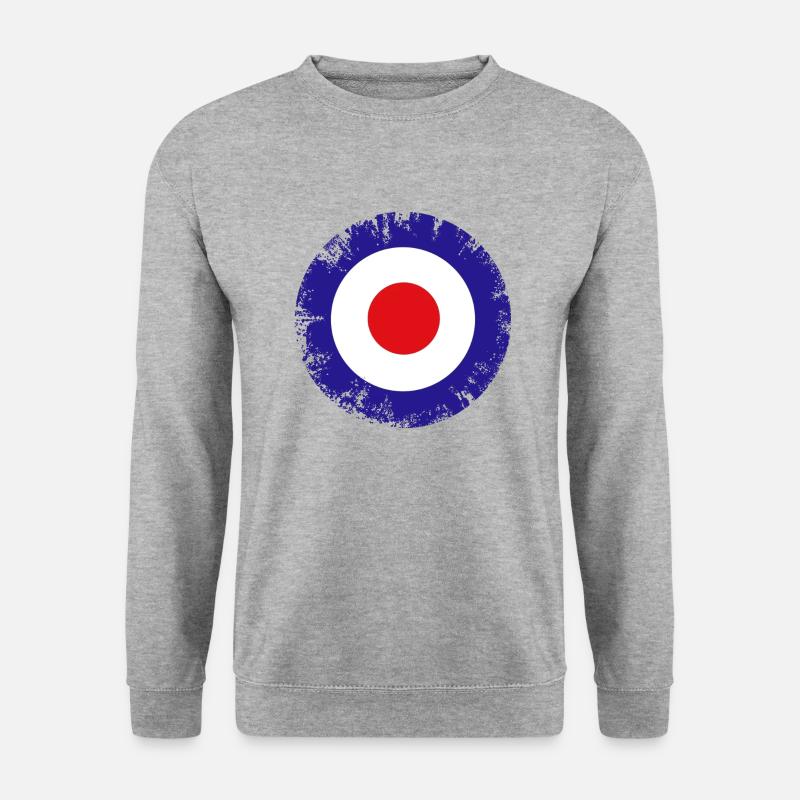 Mod Target - Unisex Sweatshirt - salt & pepper