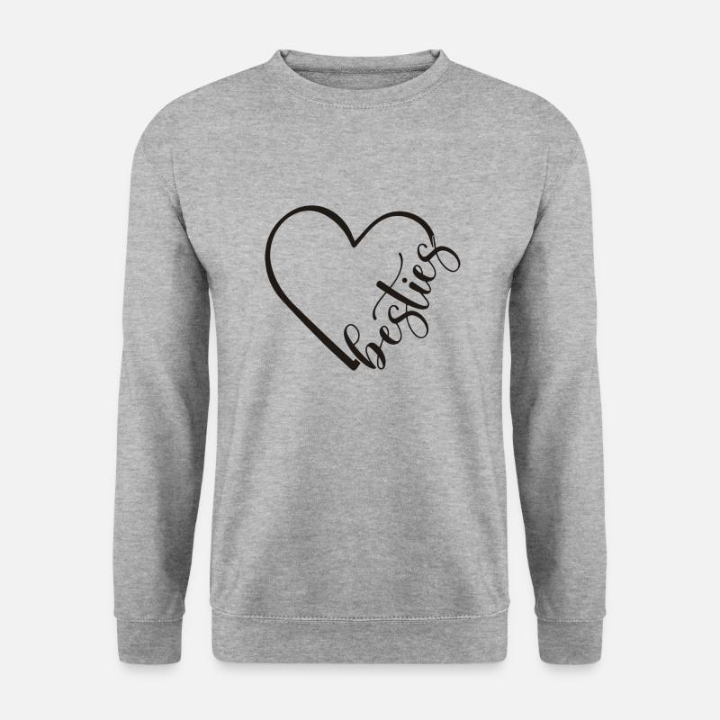 Beste - Unisex Pullover - Weißgrau meliert