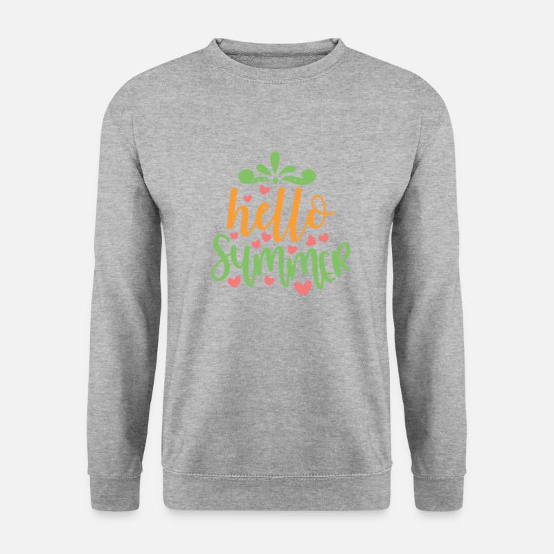 Hello Summer - Unisex Sweatshirt - salt & pepper
