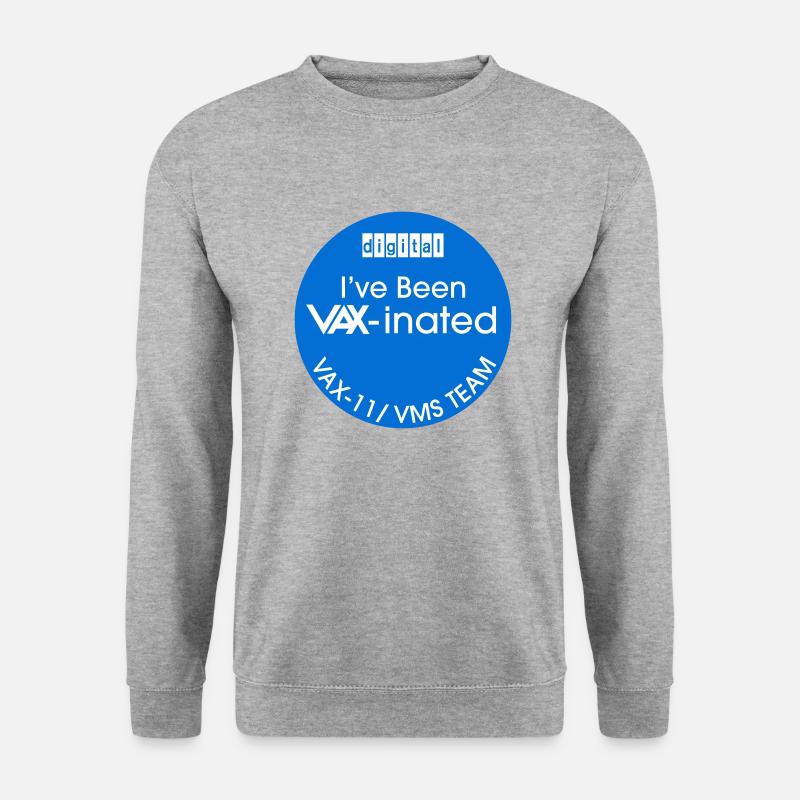 VAX-inated - Unisex Sweatshirt - salt & pepper
