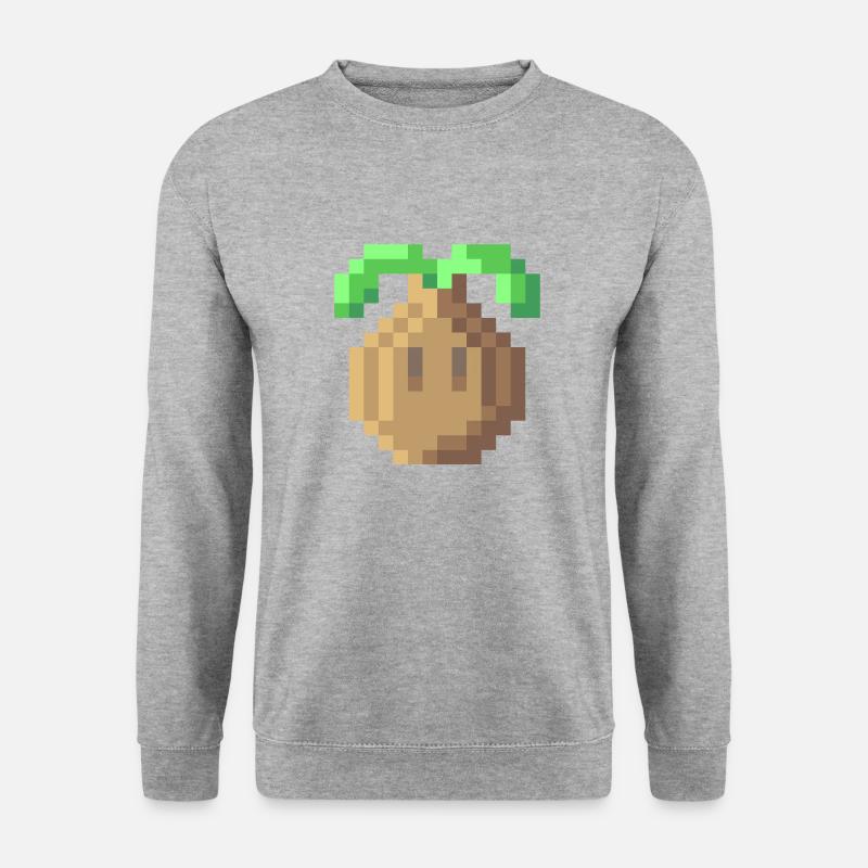 Zwiebel - Unisex Pullover - Weißgrau meliert