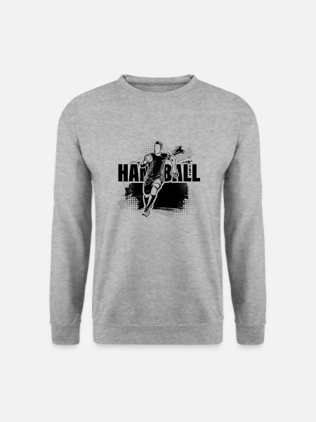 Handballeur dribbleur - Sweat-shirt Unisexe - gris chiné