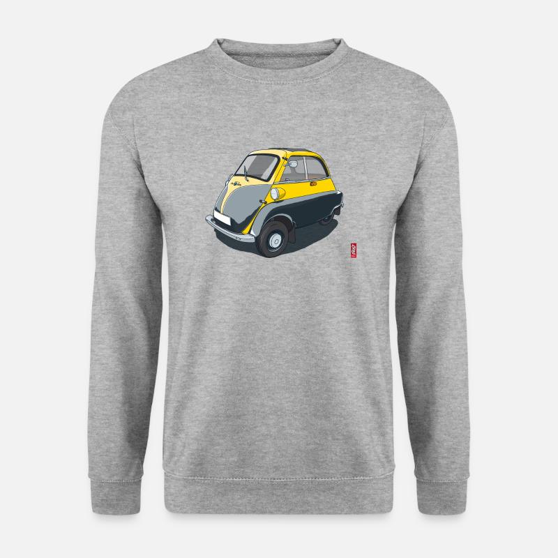 Oldtimer Isetta - Unisex Sweatshirt - salt & pepper