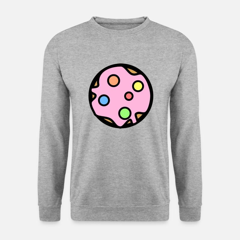 Keks - Unisex Pullover - Weißgrau meliert