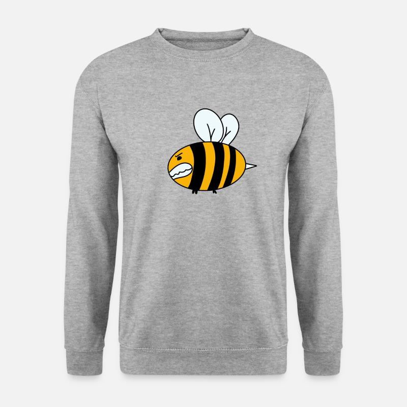 Ur die harten kommen in Garten - Unisex Pullover - Weißgrau meliert