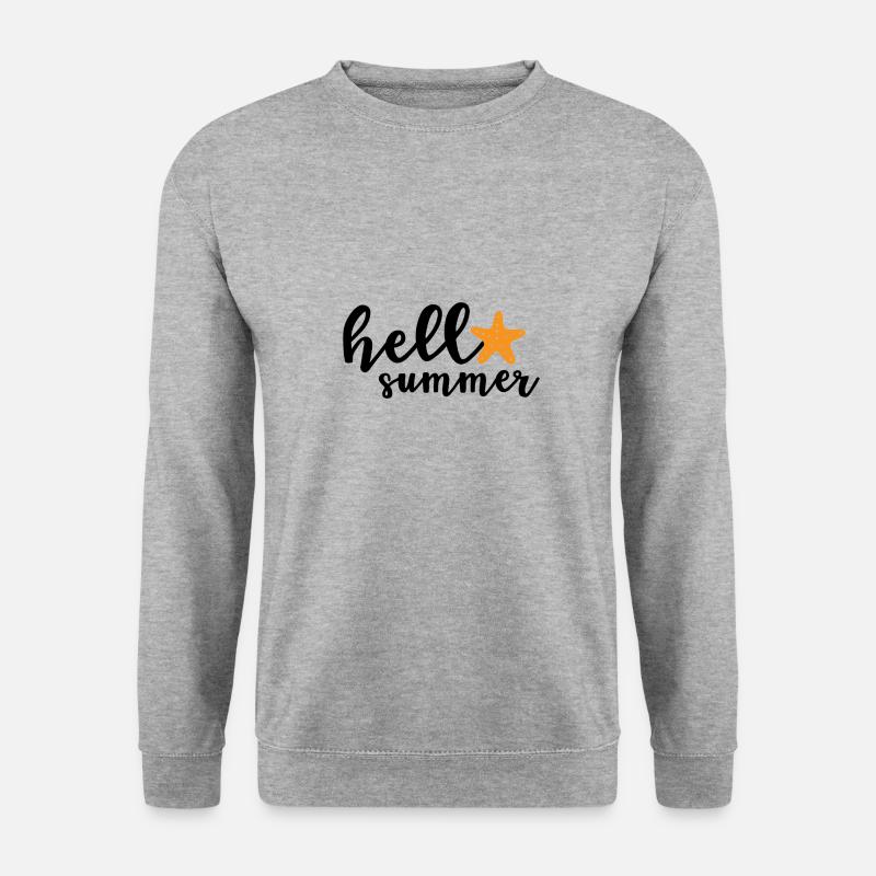 Hello Summer Vacation - Unisex Sweatshirt - salt & pepper