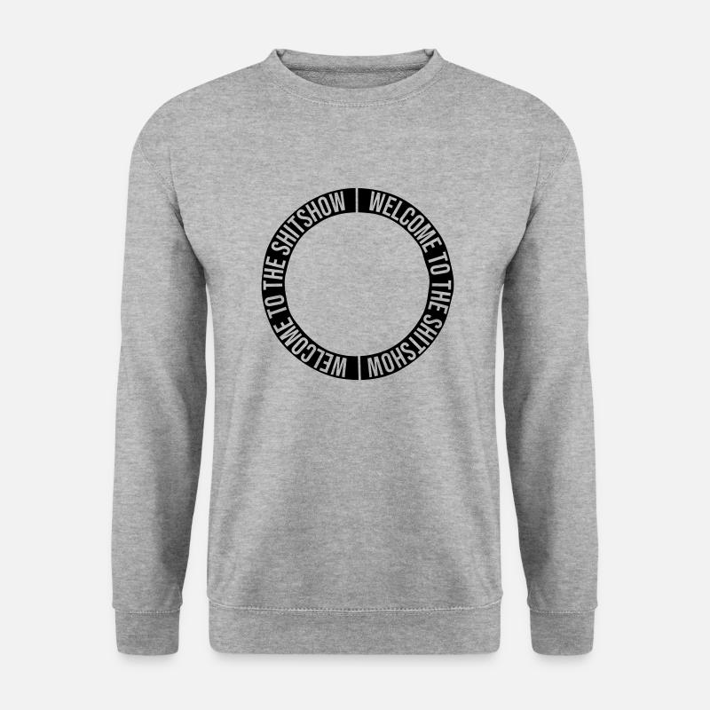 Ring Circle Shitshow - Unisex Sweatshirt - salt & pepper