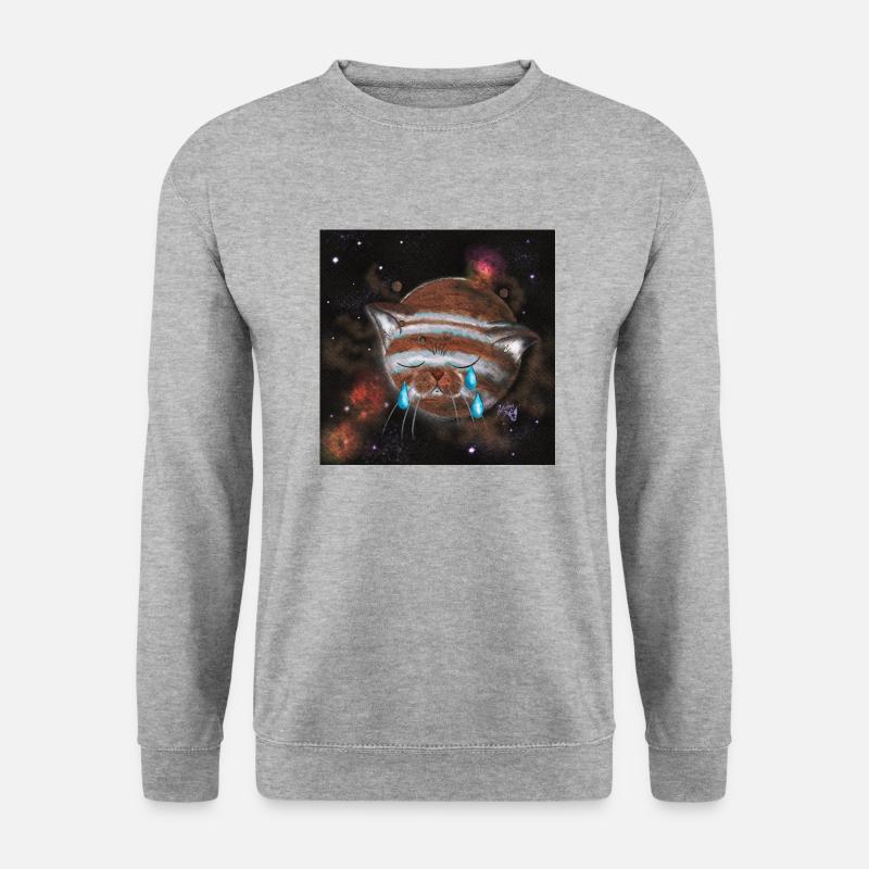 Jupiters Tears - Unisex Pullover - Weißgrau meliert