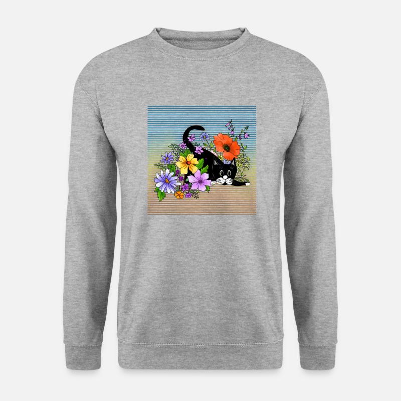 Cat - Unisex Sweatshirt - salt & pepper