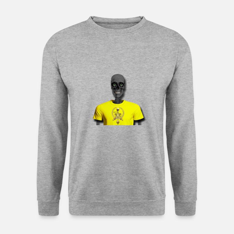 Govos l - Unisex Pullover - Weißgrau meliert