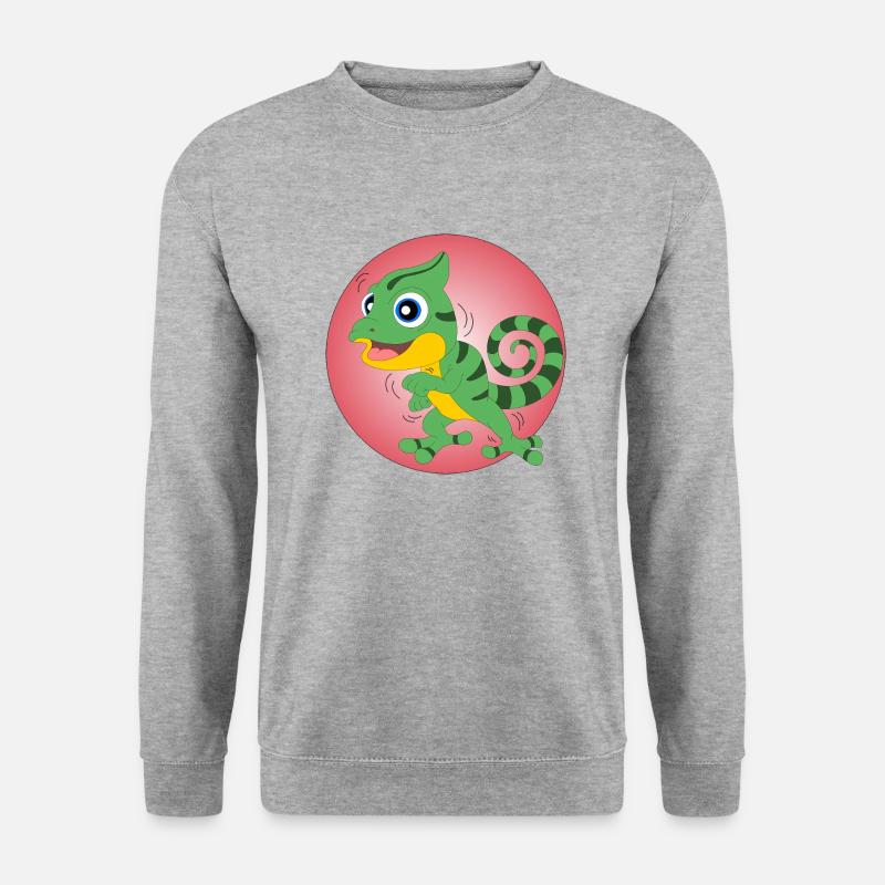 Dancing Lizard - Unisex Sweatshirt - salt & pepper