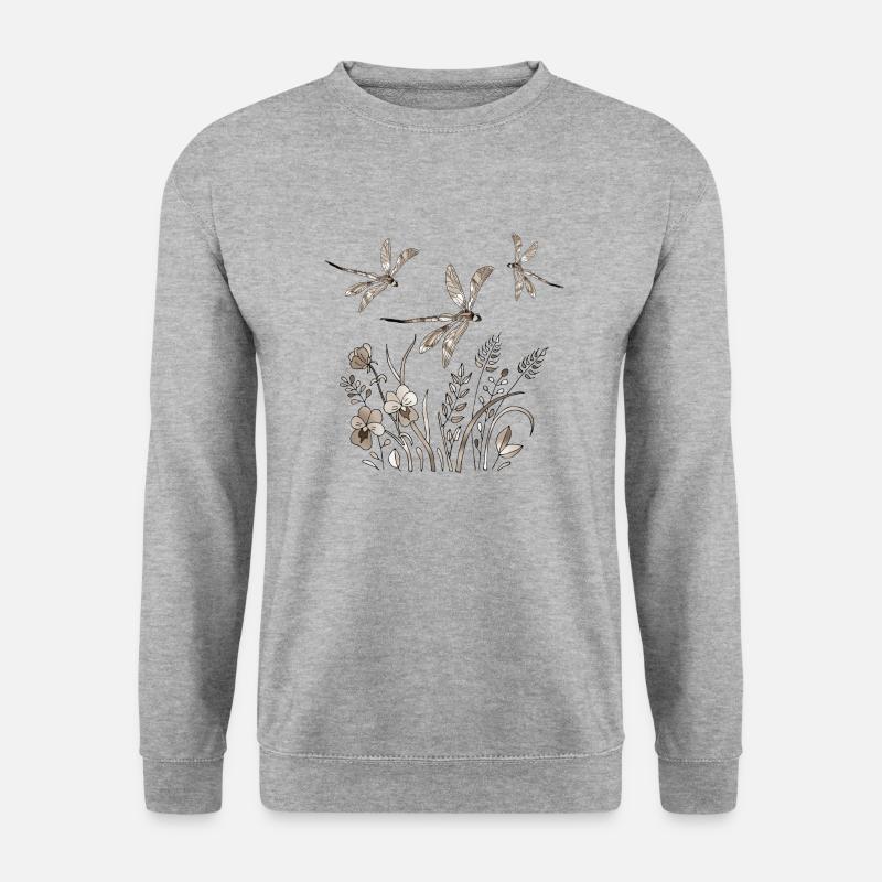 Wichtig - Unisex Pullover - Weißgrau meliert