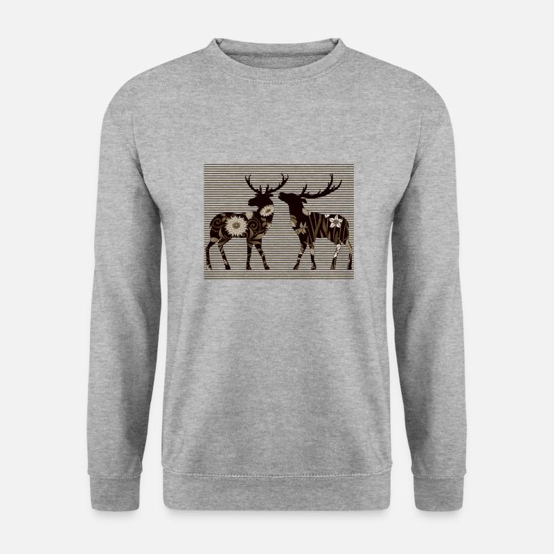 Deer - Unisex Sweatshirt - salt & pepper