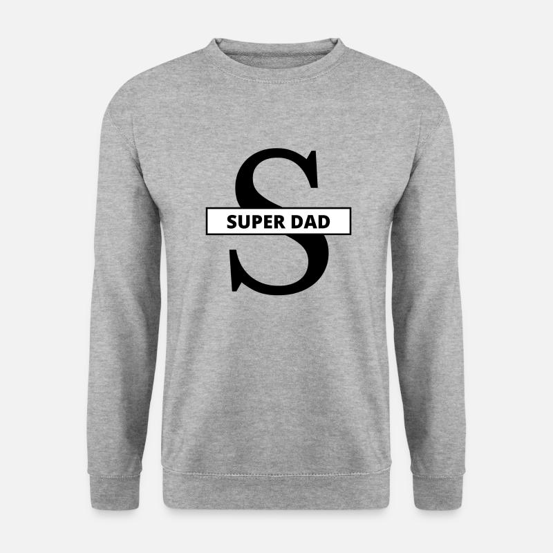 toller Papa - Unisex Pullover - Weißgrau meliert