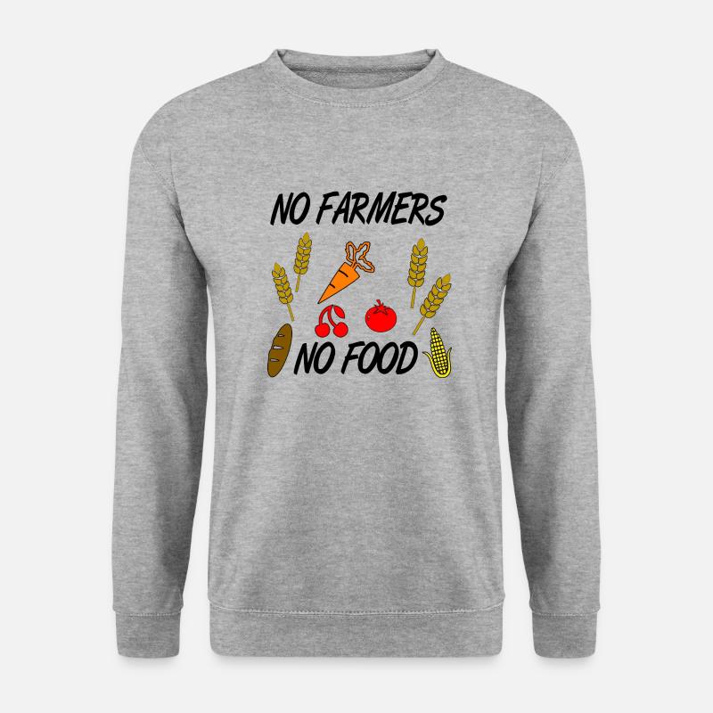 Bauer - Unisex Pullover - Weißgrau meliert