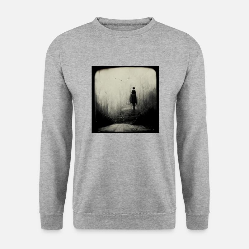La seule chose que nous devons craindre, c’est la peur elle-même. - Sweat-shirt Unisexe - gris chiné