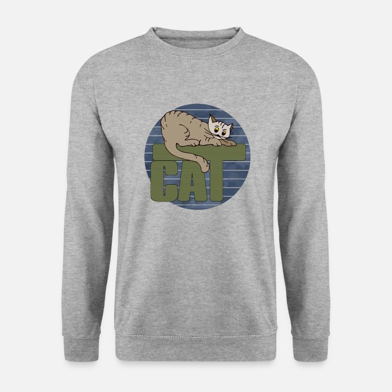 Cat - Unisex Sweatshirt - salt & pepper