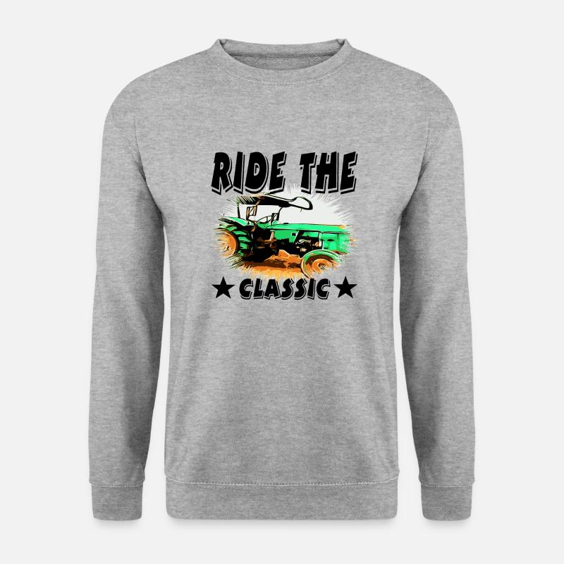 Tractor - Unisex Sweatshirt - salt & pepper