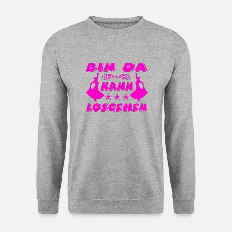 Tanzen - Unisex Pullover - Weißgrau meliert