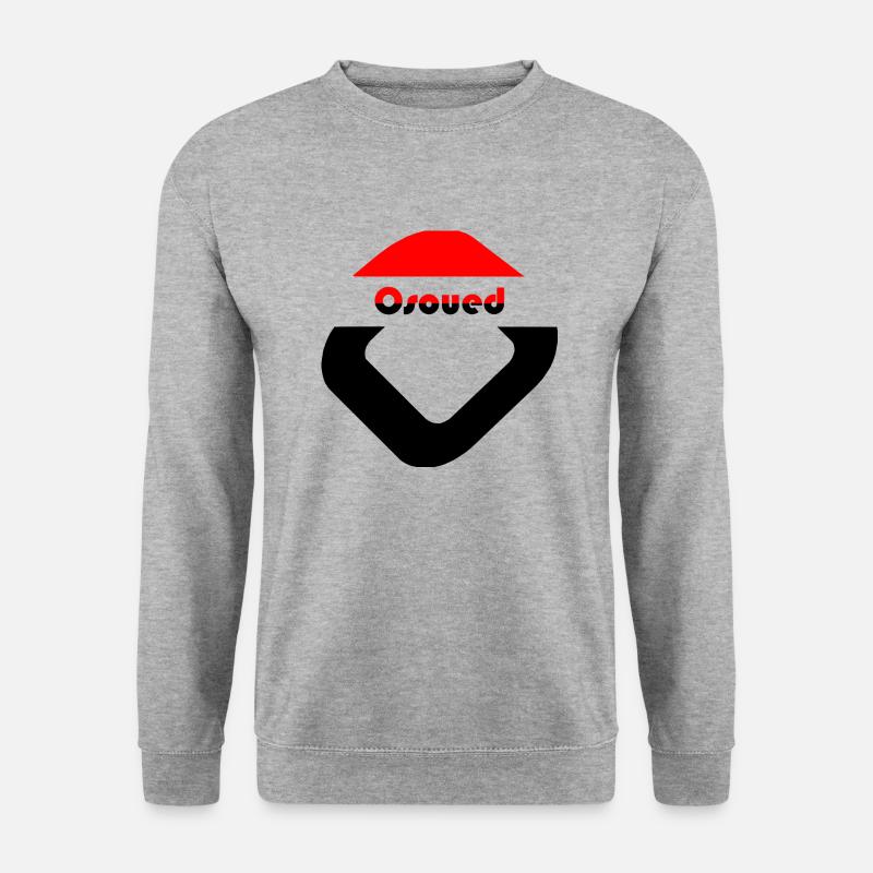 Osoued Slanted - Unisex Sweatshirt - salt & pepper