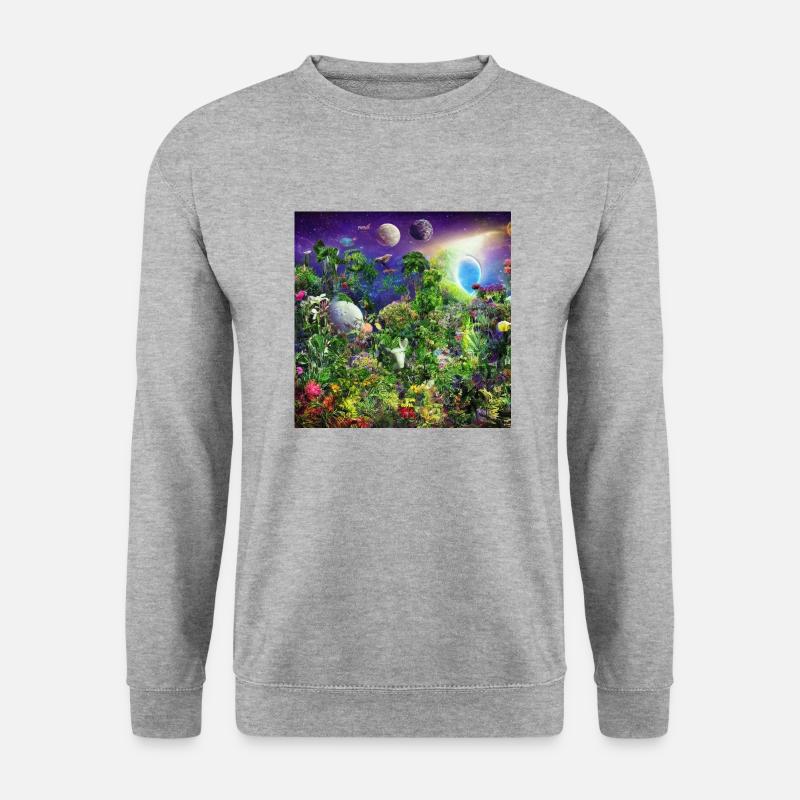 Dreamylife V4 - Unisex Pullover - Weißgrau meliert