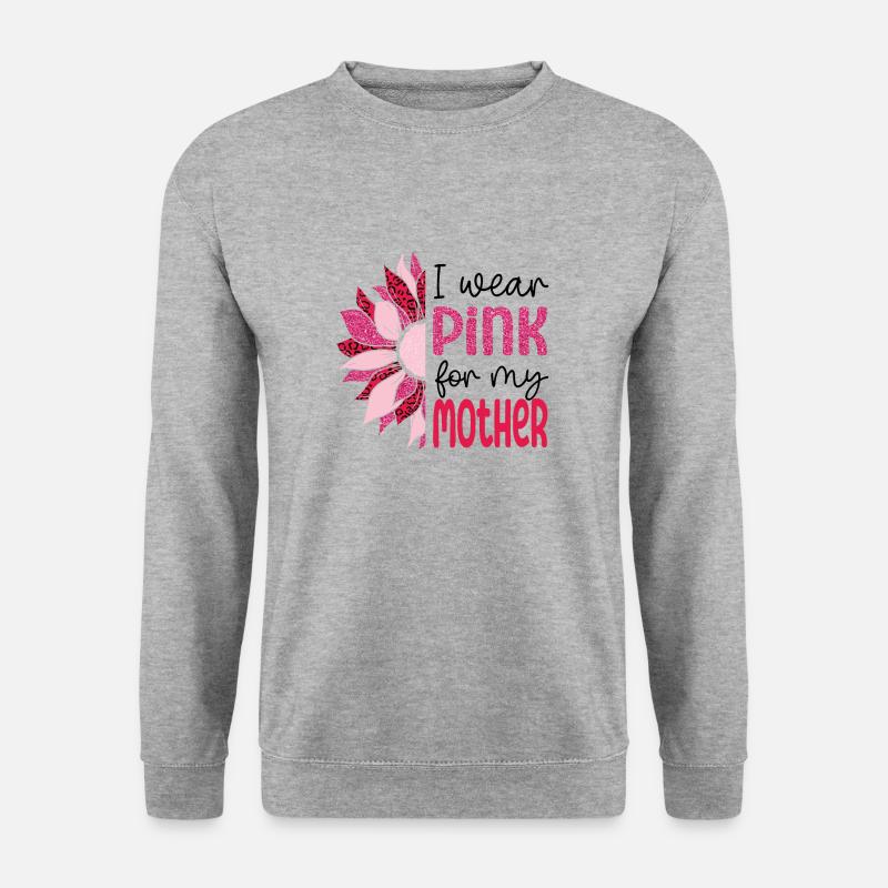 Rettet die Tölpel-Mutter - Unisex Pullover - Weißgrau meliert