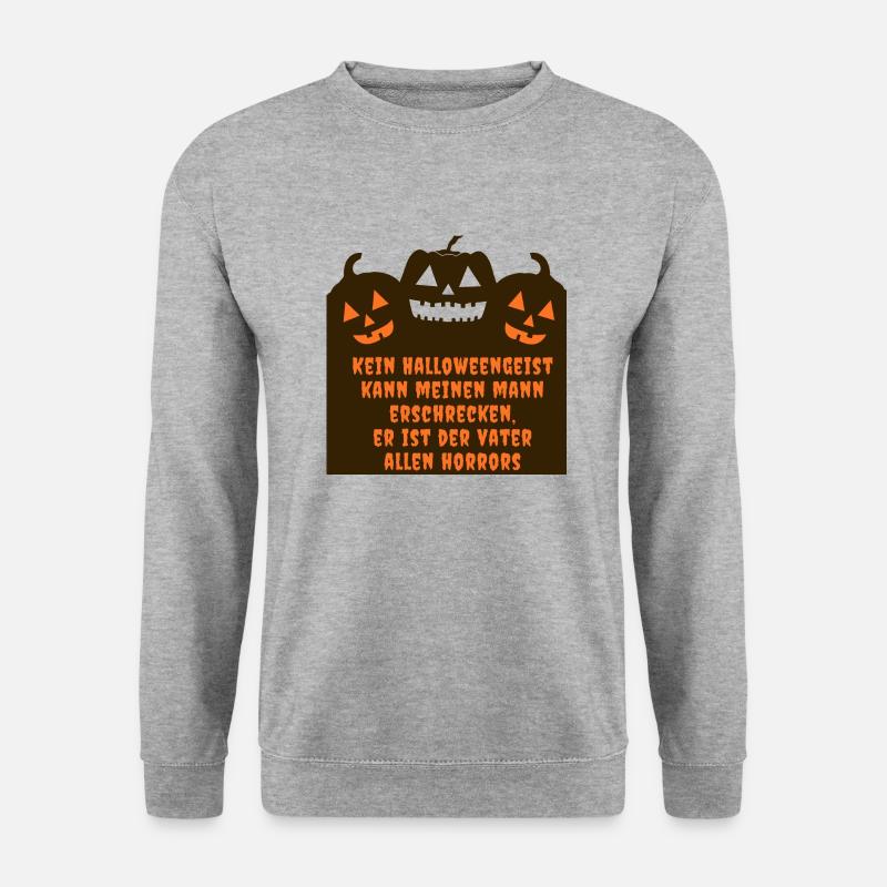 Halloween Party - Unisex Pullover - Weißgrau meliert