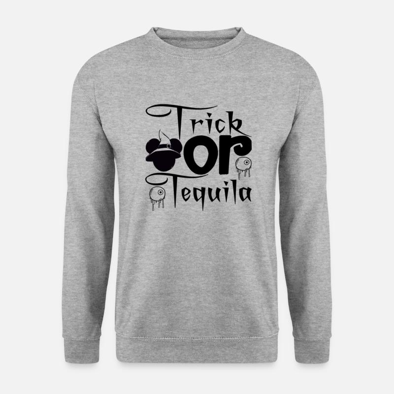 Trick or Tequila - Unisex Sweatshirt - salt & pepper
