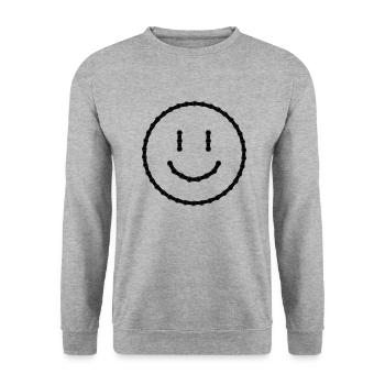 Aurait eu une chaîne de vélo 20 - Sweat-shirt Unisexe - gris chiné - Devant - Alina (178cm) & Michal (187cm)