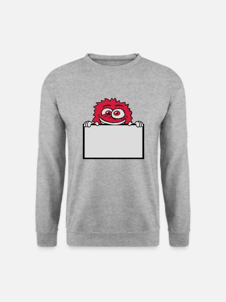 Sign show insane monster - Unisex Sweatshirt - salt & pepper