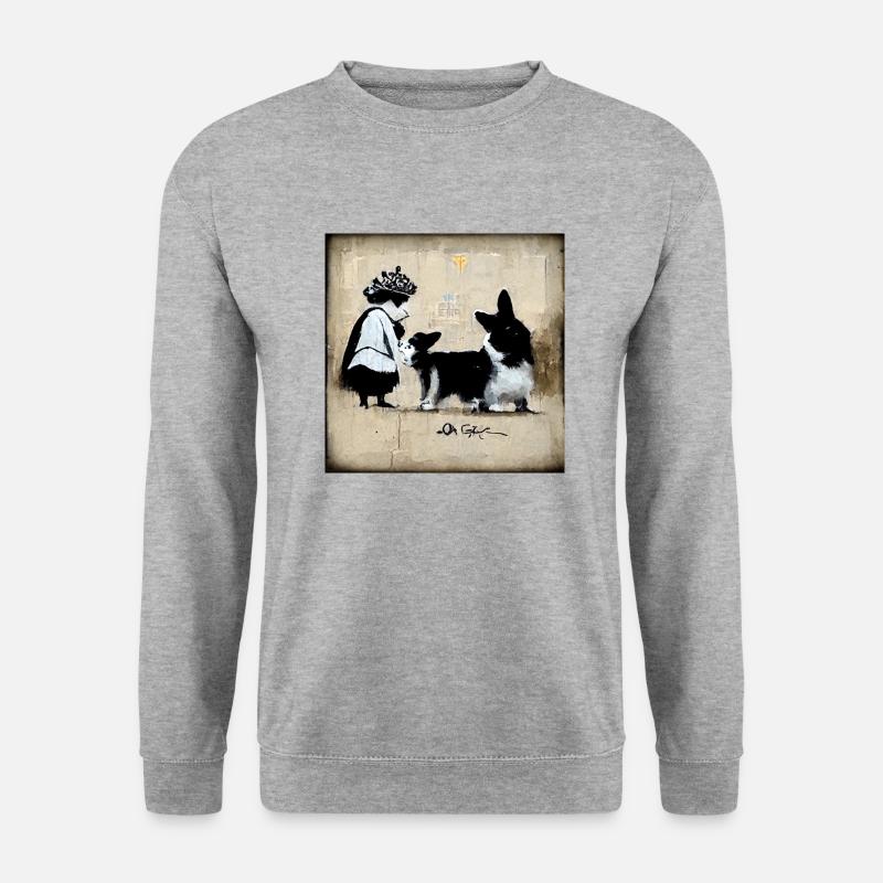 Best Mum - Unisex Pullover - Weißgrau meliert