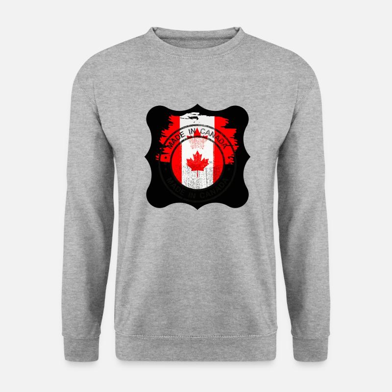 Canada, maple leaf. - Unisex Sweatshirt - salt & pepper