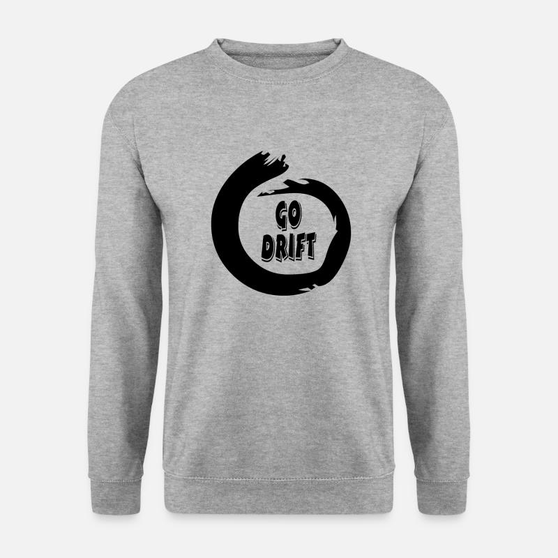 Auto - Unisex Pullover - Weißgrau meliert