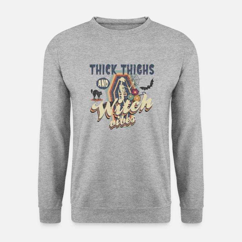 witch vibes - Unisex Sweatshirt - salt & pepper