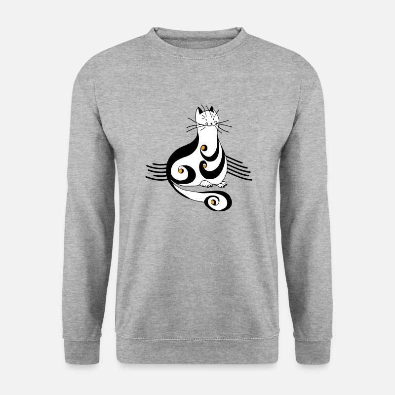 Cat - Unisex Sweatshirt - salt & pepper