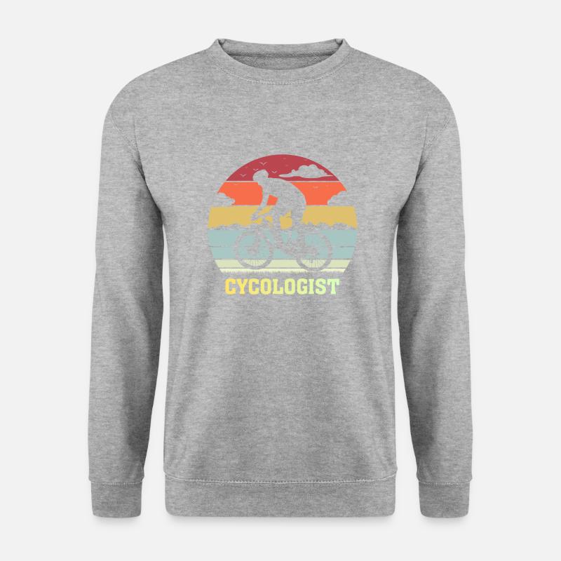 Cycologue Cyclisme Cyclisme - Sweat-shirt Unisexe - gris chiné